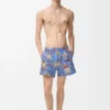 Shorts de baño de tejido técnico
