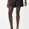 Shorts de baño de tejido técnico Shorts de baño de tejido técnico