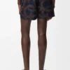 Shorts de baño de tejido técnico Shorts de baño de tejido técnico