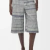 Shorts de mezclilla con cordón Shorts de mezclilla con cordón