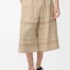 Shorts de mezclilla con cordón