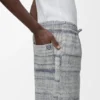 Shorts de mezclilla con cordón Shorts de mezclilla con cordón