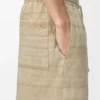 Shorts de mezclilla con cordón
