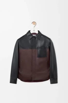 Sobrecamiseta de piel de cordero napa