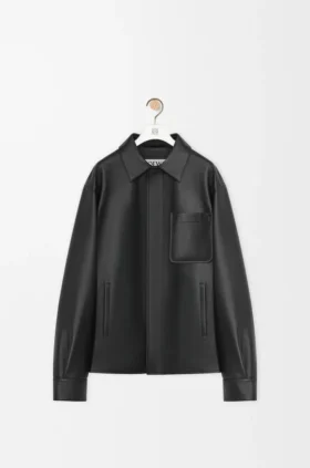 Sobrecamiseta de piel de cordero napa