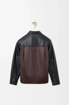 Sobrecamiseta de piel de cordero napa