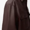 Sobrecamiseta de piel de cordero napa