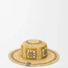 Sombrero de pescador de rafia