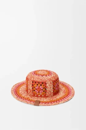 Sombrero de pescador de rafia