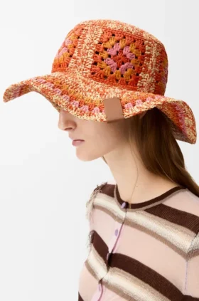 Sombrero de pescador de rafia