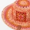 Sombrero de pescador de rafia