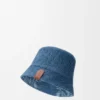 Sombrero tipo bucket reversible de mezclilla