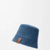 Sombrero tipo bucket reversible de mezclilla