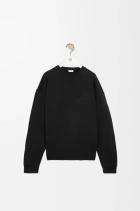 Sudadera con anagrama de algodón