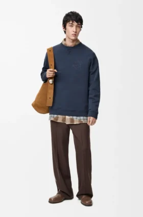 Sudadera con anagrama de algodón