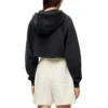 Sudadera con capucha corta Ss23 «Negro» S359Y25X30-1720