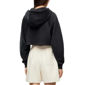 Sudadera con capucha corta Ss23 «Negro» S359Y25X30-1720