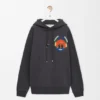 Sudadera con capucha de algodón