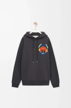Sudadera con capucha de algodón