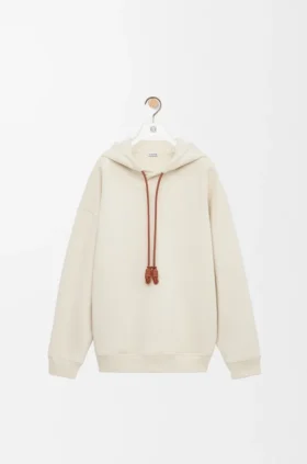 Sudadera con capucha de corte holgado en algodón