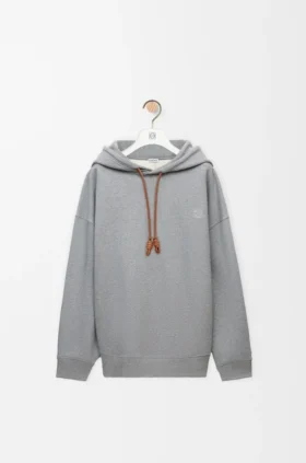 Sudadera con capucha de corte holgado en algodón