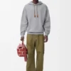 Sudadera con capucha de corte holgado en algodón Sudadera con capucha de corte holgado en algodón