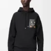 Sudadera con capucha de corte holgado en algodón Sudadera con capucha de corte holgado en algodón