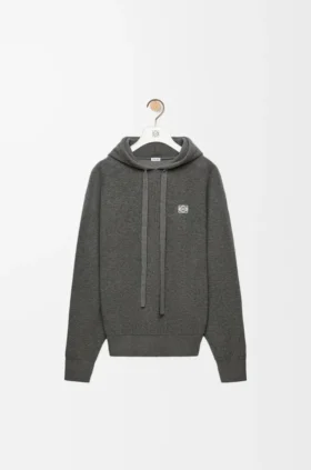 Sudadera con capucha de lana