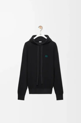 Sudadera con capucha de lana