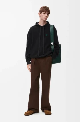 Sudadera con capucha de lana