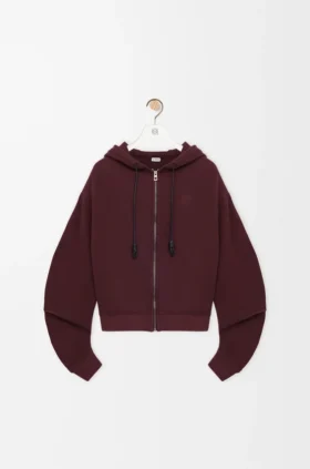 Sudadera con capucha Flamenco de algodón y cachemira
