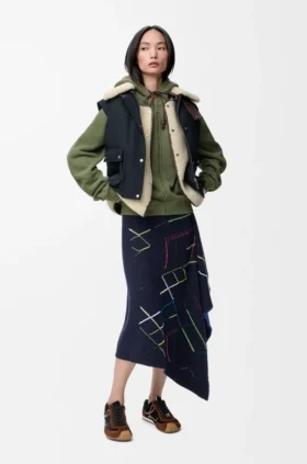 Sudadera con capucha Flamenco de algodón y cachemira Sudadera con capucha Flamenco de algodón y cachemira