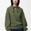 Sudadera con capucha Flamenco de algodón y cachemira Sudadera con capucha Flamenco de algodón y cachemira