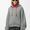 Sudadera con capucha Flamenco de algodón y cachemira Sudadera con capucha Flamenco de algodón y cachemira