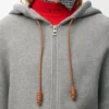 Sudadera con capucha Flamenco de algodón y cachemira Sudadera con capucha Flamenco de algodón y cachemira