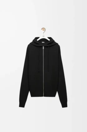 Sudadera con capucha y cremallera Anagram de lana