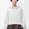 Sudadera con capucha y cremallera Anagram de lana Sudadera con capucha y cremallera Anagram de lana