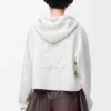 Sudadera con capucha y cremallera Anagram de lana Sudadera con capucha y cremallera Anagram de lana