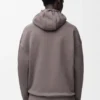 Sudadera con capucha y cremallera de algodón Sudadera con capucha y cremallera de algodón