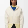 Sudadera con capucha y cremallera de lana Sudadera con capucha y cremallera de lana