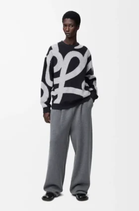 Sudadera de lana y algodón
