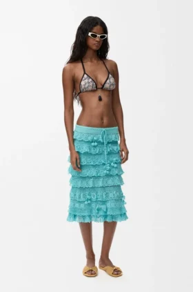 Top de bikini en jersey técnico
