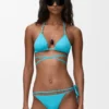 Top de bikini en jersey técnico Top de bikini en jersey técnico