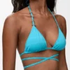Top de bikini en jersey técnico Top de bikini en jersey técnico