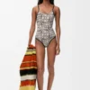 Traje de baño de jersey técnico