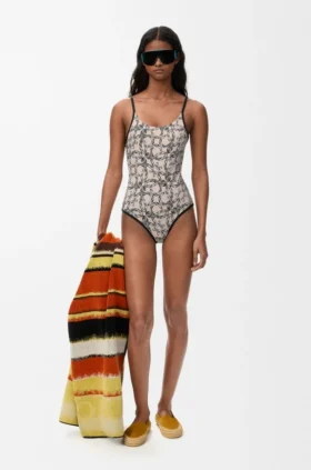 Traje de baño de jersey técnico