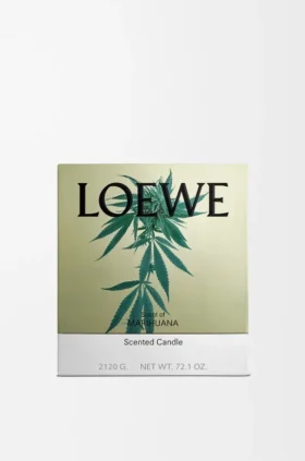 Vela grande con Scent of Marihuana