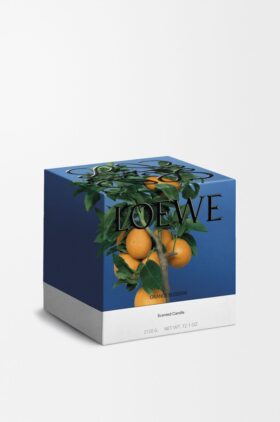 Vela grande de flor de azahar