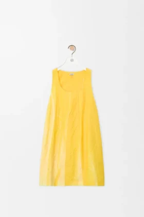 Vestido de algodón técnico