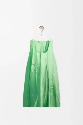 Vestido de algodón técnico